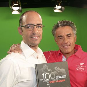 Portrait de Gerard et Julien Holtz en 2014. ©Bestimage