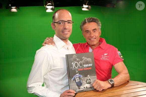 Portrait de Gerard et Julien Holtz en 2014. ©Bestimage