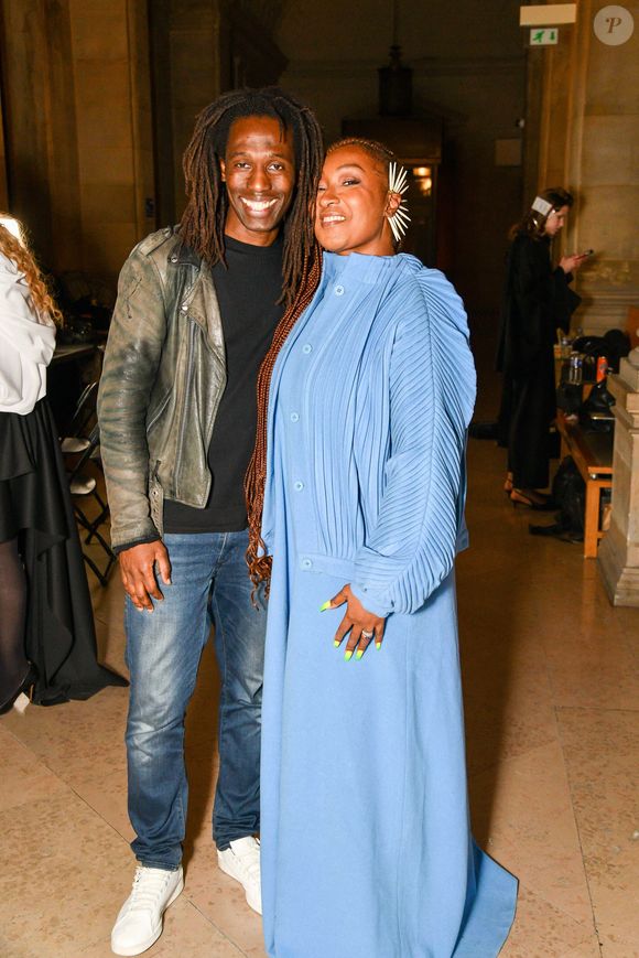 Nadege Beausson -Diagne, Mossi Traore - La présentation de Mossi Womenswear Automne/Hiver 2026-2027 dans le cadre de la Fashion Week de Paris le 5 mars 2026 à Paris, France. Photo by Shootpix/ABACAPRESS.COM