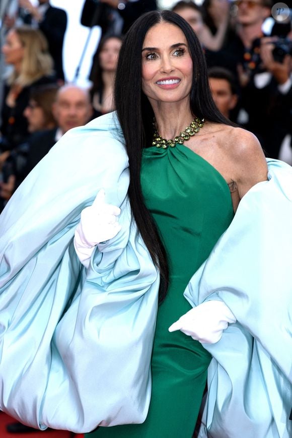 Demi Moore - Montée des marches pour la cérémonie de clôture du 79ème Festival International du Film de Cannes, le 23 mai 2026. © Olivier Borde / Bestimage