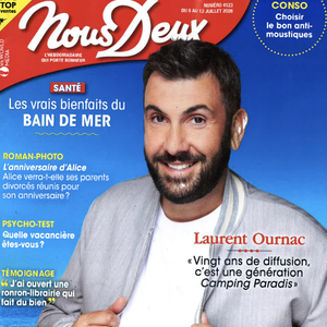 Laurent Ournac en couverture de "Nous deux".