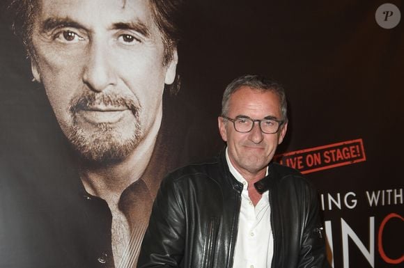 Exclusif - Christophe Dechavanne - Célébrités à la 2ème repésentation "An Evening With Al Pacino" au théâtre de Paris à Paris, France, le 23 octobre 2018. © Coadic Guirec/Bestimage