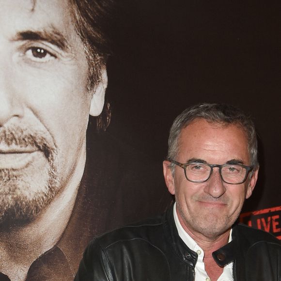 Exclusif - Christophe Dechavanne - Célébrités à la 2ème repésentation "An Evening With Al Pacino" au théâtre de Paris à Paris, France, le 23 octobre 2018. © Coadic Guirec/Bestimage