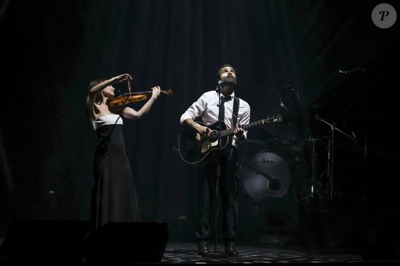 Ycare, Esther Abrami, lors du second concert d'Ycare à l'Olympia, à Paris, France, le 7 mars 2026. © Jack Tribeca/Bestimage
