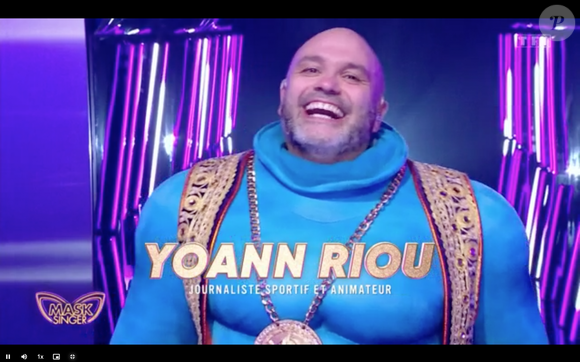 Yoann Riou dans "Mask Singer" sur TF1.

Photo : TF1