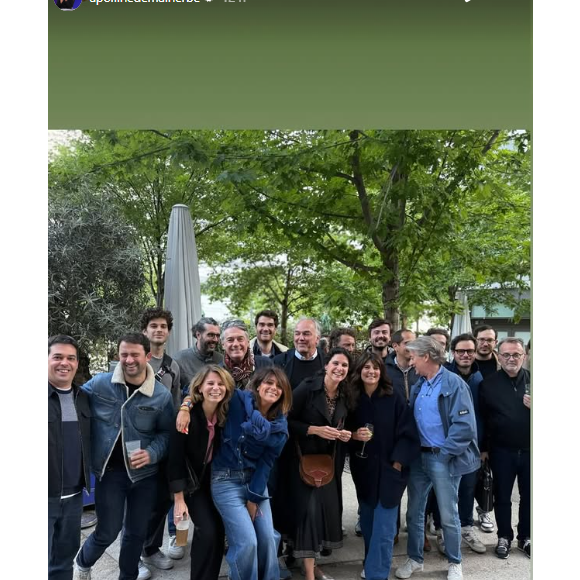 Les stars de BFMTV se retrouvent pour un pot afin de fêter le renouvellement de leur contrat sur la chaîne. Instagram