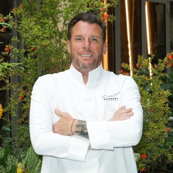 Exclusif - Norbert Tarayre lors de l'inauguration Le Patio by Norbert Tarayre au Prince de Galles à Paris, France, le 4 juillet 2025. © Coadic Guirec/Bestimage