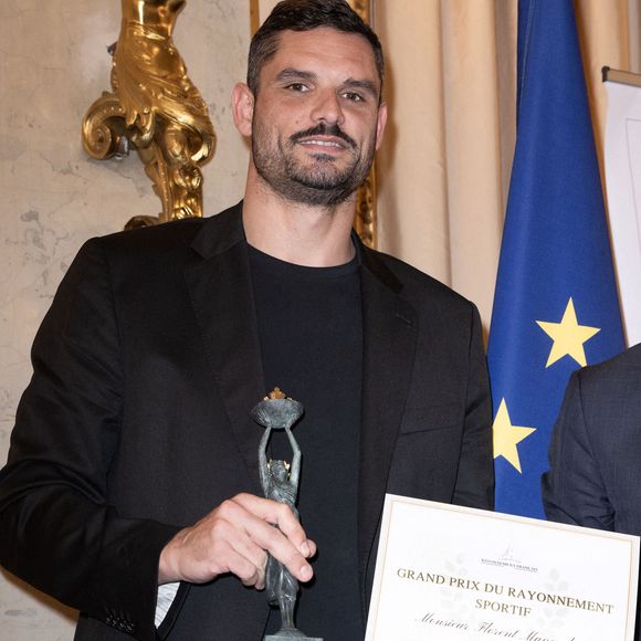 Florent Manaudou (nageur olympique) reçoit le Grand Prix du rayonnement français au ministère des Affaires étrangères, le 5 décembre 2024 à Paris, France. Photo by David NIVIERE/ABACAPRESS.COM