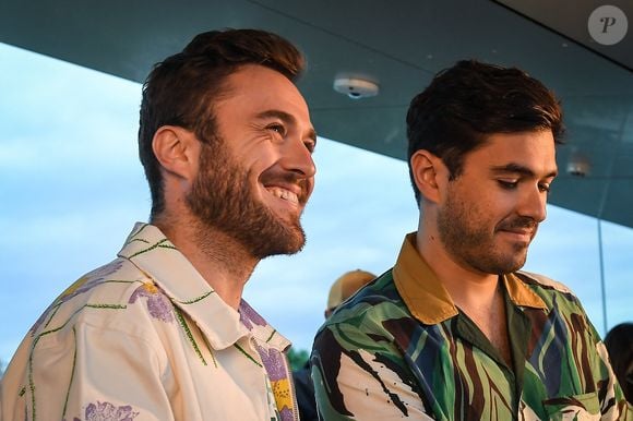 Arnaud Bonet. Pierre Della Monica - Les célébrités en tribune lors des internationaux de France de Roland Garros à Paris le 23 mai 2022. Zuma Press / Bestimage