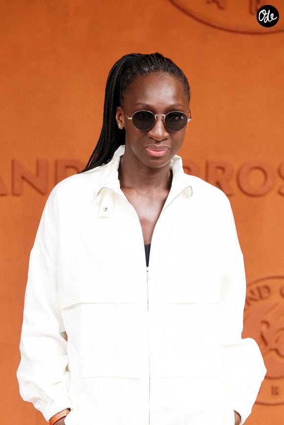 Eye Haïdara au photocall du village lors des Internationaux de France de Tennis de Roland Garros 2026, à Paris, France, le 6 juin 2026. © Jacovides-Moreau/Bestimage