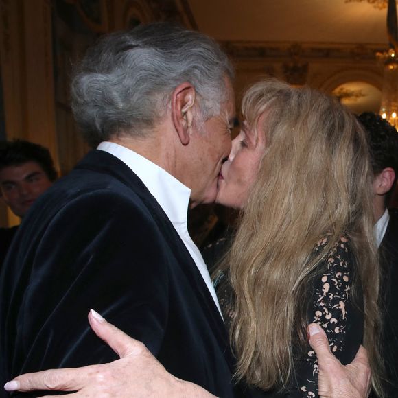 Semi Exclusif - Bernard-Henri Lévy et Arielle Dombasle - Arielle Dombasle est élevée au rang d'Officière de l'ordre des Arts et Lettres au Ministère de la Culture à Paris le 08 Décembre 2025.

© Bertrand Rindoff / Bestimage