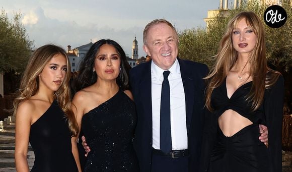 Valentina Paloma Pinault, Salma Hayek, Francois-Henri Pinault et Mathilde Pinault au 61e Gala Pinault à Venise, le 6 Mai 2026.

© Matteo Chinellato/IPA via ZUMA Press