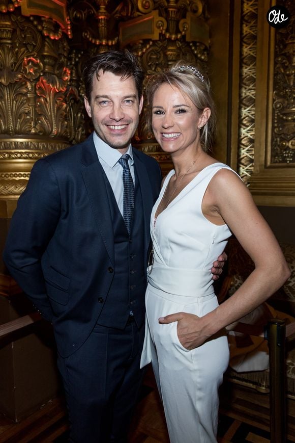 Élodie Gossuin et son mari Bertrand Lacherie lors de l'avant-première de la nouvelle saison "Festival Pirates et Princesses" de Disneyland Paris au Palais Garnier à Paris, France, le 9 mars 2018.

© Cyril Moreau/Bestimage