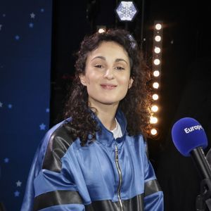 Exclusif - Barbara Pravi, lors de la 500 ème de Culture et Média sur Europe 1 en présence de nombreux invités, à Paris, France, le 23 janvier 2026. © Jack Tribeca/Bestimage