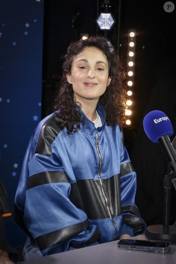 Exclusif - Barbara Pravi, lors de la 500 ème de Culture et Média sur Europe 1 en présence de nombreux invités, à Paris, France, le 23 janvier 2026. © Jack Tribeca/Bestimage
