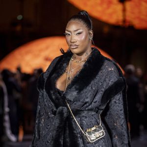 Aya Nakamura - Photo Call du Défilé de mode Chanel Collection Printemps-Été 2026 dans le cadre de la Fashion Week de Paris, France, le 6 octobre 2025. © Olivier Borde / Bestimage