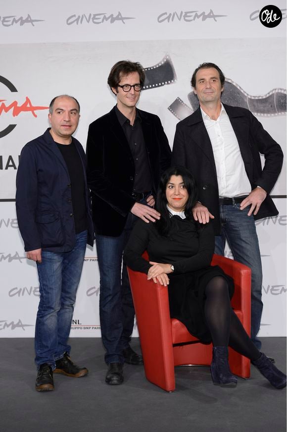 Sur Instagram, elle avait publié un message après sa mort : "For I lost the love of my life Mattias."

Christian Pirjol, Mattias Ripa, Stephane Roche et Marjane Satrapi - Photocall du film "La bande des Jotas" lors du 7eme festival international du film de Rome. Le 16 novembre 2012 SGP / BESTIMAGE