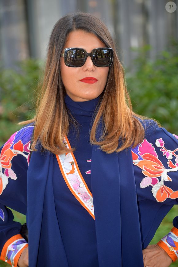 Exclusif - Karine Ferri  - People au défilé de mode PAP printemps-été 2020 "Leonard" à Paris le 27 septembre 2019 © Veeren / Christophe Clovis / Bestimage