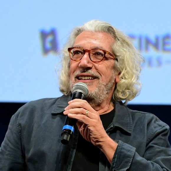 Alain Chabat lors de la soirée de présentation du film Astérix et Obélix : le combat des chefs à la Halle Tony Garnier de Lyon dans le cadre du Festival Lumière 2025, le mardi 14 octobre 2025.
