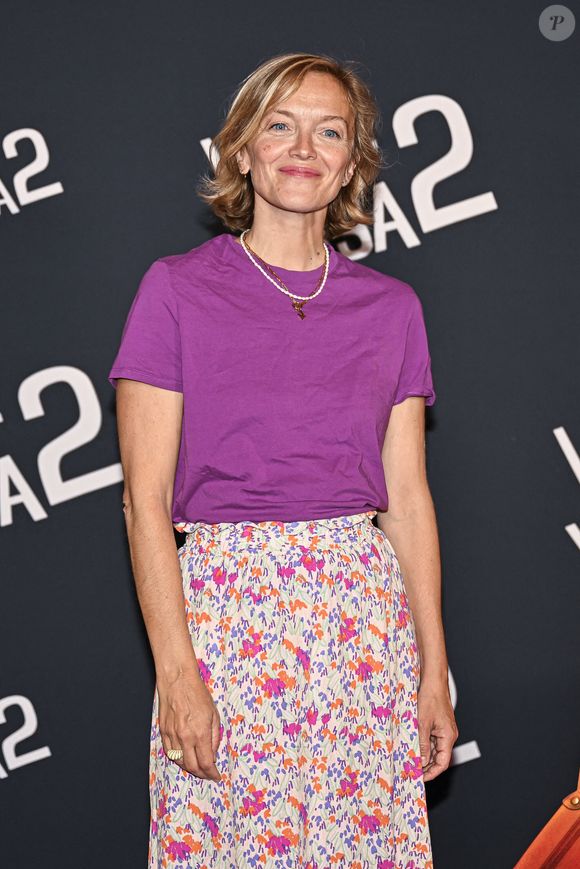 La journaliste Maya Lauqué assiste à la première de Vice Versa 2 au Grand Rex le 16 juin 2024 à Paris, France. Photo par Victor Joly/Abaca
