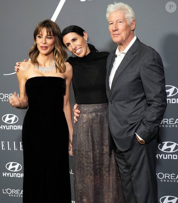 Richard Gere et Alejandra Silva au photocall pour les prix Elle x Future et Elle Eco à Madrid le mercredi 26 novembre 2025.

Cordon / Bestimage
