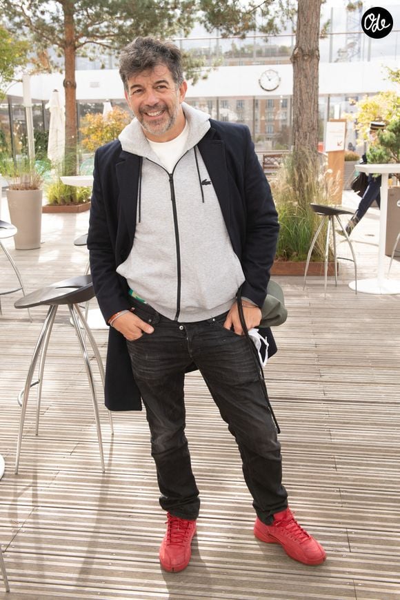 Stéphane Plaza assiste au tournoi de Roland-Garros, le 11 octobre 2020 à Paris, en France. Photo : Laurent Zabulon/ABACAPRESS.COM