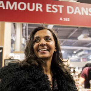 Karine Le Marchand pose pour des photos au 57e Salon international de l'agriculture à Paris, France, le 23 février 2020. Paris, France Photo by Magali Cohen/ABACAPRESS.COM