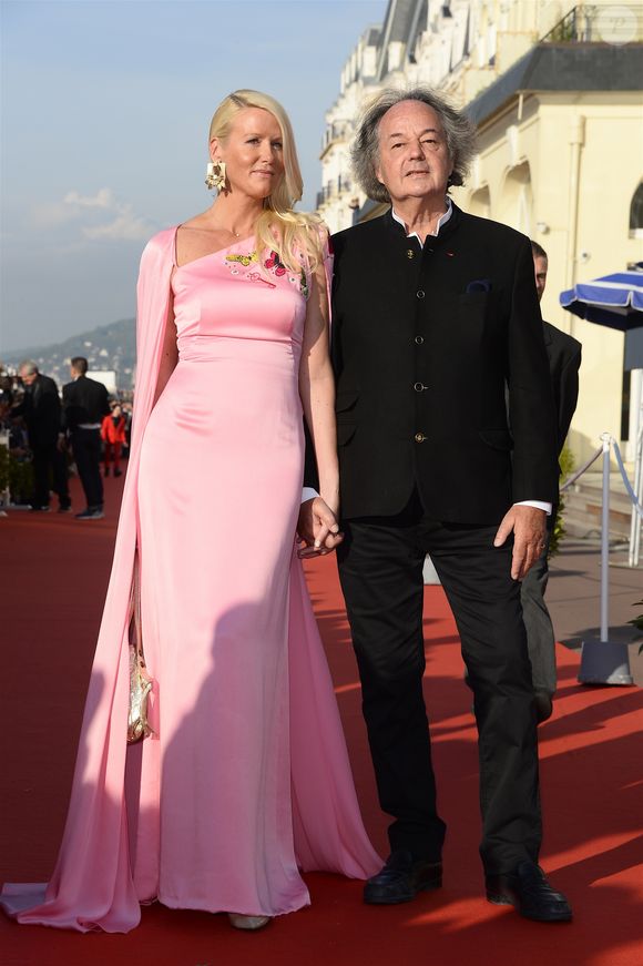Gonzague Saint Bris et sa compagne Alice Bertheaume lors de la clôture du 30e Festival du Film de Cabourg le 11 juin 2016 © Coadic Guirec / Bestimage