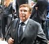 Jean-Pierre Foucault - Sorties des obsèques de Nonce Paolini en l'église Saint-Honoré-d'Eylau, 66 bis, avenue Raymond-Poincaré à Paris, France, le 23 juillet 2024.
Agence / Bestimage