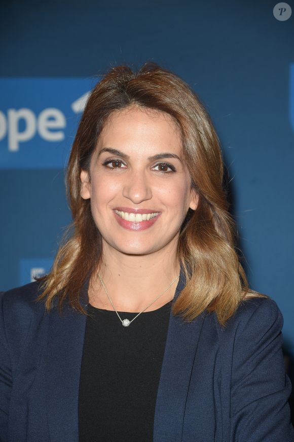 Sonia Mabrouk - Conférence de rentrée de la radio Europe 1 à Paris le 6 septembre 2018. © Coadic Guirec/Bestimage