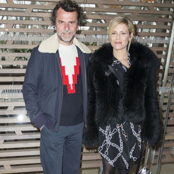 Eric Lartigau et Marina Foïs - People en Backstage et Front Raw du défilé de mode prêt-à-porter automne-hiver 2016/2017 "Vuitton" à Paris le 9 mars 2016. © Olivier Borde/Bestimage