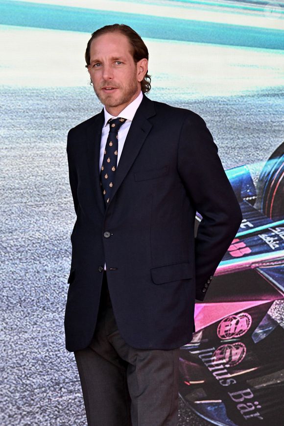 Andrea Casiraghi durant le Monaco E-Prix 2026, Round 9, le 16 mai 2026.  © Bruno Bebert / Bestimage