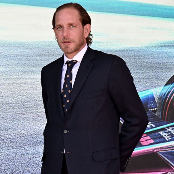 Andrea Casiraghi durant le Monaco E-Prix 2026, Round 9, le 16 mai 2026.  © Bruno Bebert / Bestimage