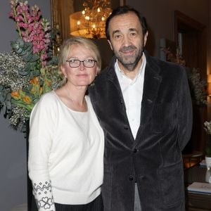 Exclusif -  Claude Chirac et son mari Frédéric Salat-Baroux - 6ème remise du prix "Fonds de dotation Line Renaud-Loulou Gasté" pour la recherche médicale à la Maison de la Recherche à Paris le 25 novembre 2024. 

© Coadic Guirec/Bestimage