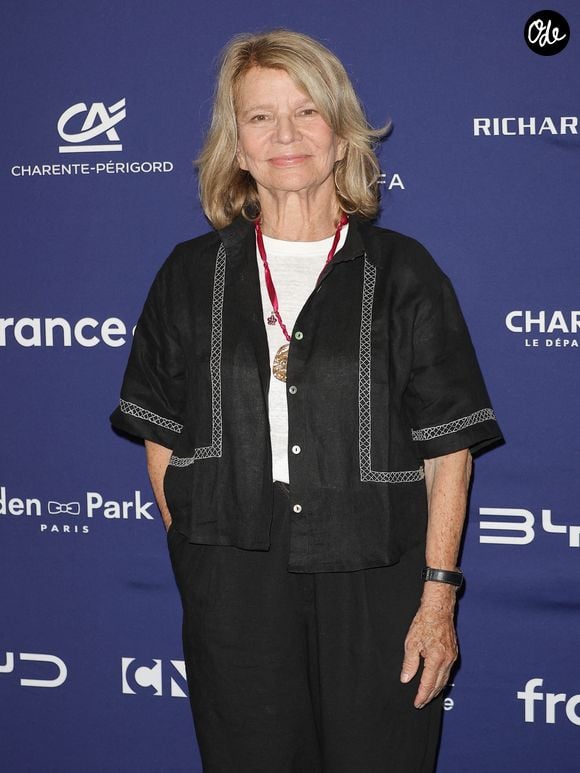 Nicole Garcia au Festival du film francophone d'Angoulême, le 24 août 2026. © COADIC GUIREC / BESTIMAGE