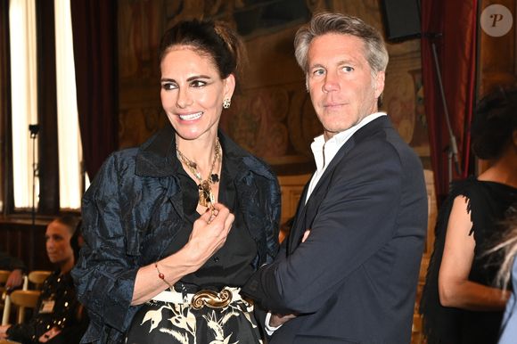 Adriana Abascal et son compagnon le prince Emmanuel-Philibert de Savoie - Concerto pour la paix de Omar Harfouch dans la chambre de députés à Rome en Italie le 29 avril 2025.SGP / BESTIMAGE