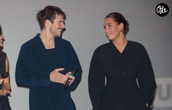 Semi-exclusif - François Civil, Adèle Exarchopoulos - Avant-première du film "L'amour Ouf" au Kinepolis de Lomme près de Lille le 13 octobre 2024. © Stéphane Vansteenkiste/Bestimage