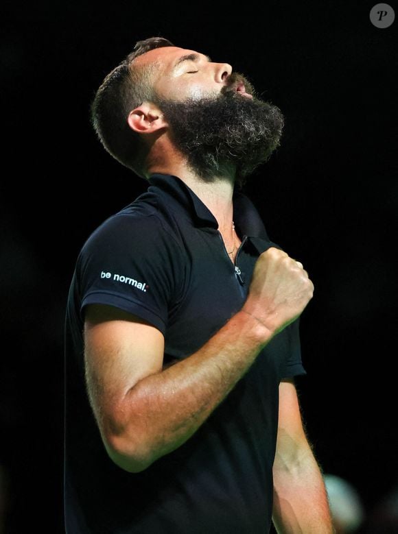 Benoît Paire pendant l'Open de Rennes, tournoi de tennis ATP Challengerau stade Le Liberté à Rennes, France. Photo Laurent Lairys/ABACAPRESS.COM