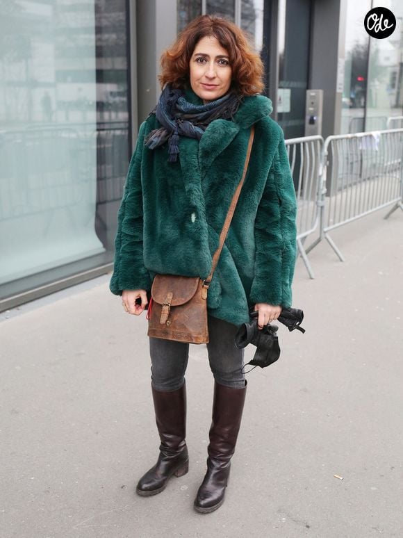 Exclusif - Isabelle Saporta quitte les studios de RMC à Paris le 11 janvier 2021.
