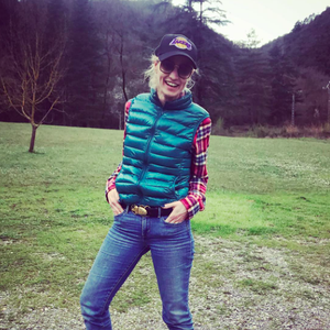 Alexandra Lamy dans le Gard, le 1er mars 2020.