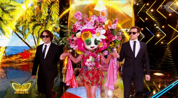 Le Bouquet dans mask Singer 9 - capture d'écran TF1