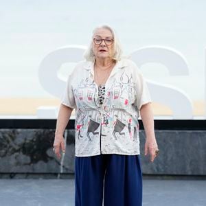 L'actrice a reçu une pluie de compliments. 

Josiane Balasko  - ´Quand vient l'automne (When Fall Is Coming) photocall during 72nd San Sebastian International Film Festival.San Sebastian - September 22, 2024. © Lalo Yasky/Bestimage