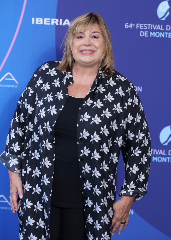 Michele Bernier - Cérémonie d'ouverture du 64ème Festival de Télévision de Monte Carlo au Grimaldi Forum de Monaco le 13 juin 2025.
© Denis Guignebourg / Bestimage