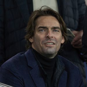 Camille Lacourt en tribunes du Parc des Princes à Paris, France, le 19 octobre 2024. 

© Cyril Moreau/Bestimage