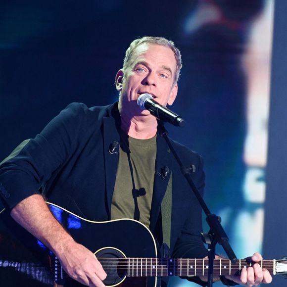 Exclusif - Garou - Enregistrement de l'émission Vivement dimanche au studio Rive Gauche, présentée par M.Drucker, diffusée le 07 septembre 2025 sur France 3.  © Guillaume Gaffiot / Bestimage