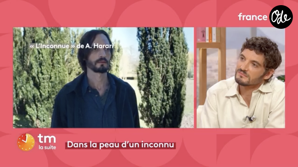 Niels Schneider a entamé une transformation physique importante pour les besoins de son rôle dans "L'Inconnue". Image de "Télématin", sur France 2, le 25 août 2026.