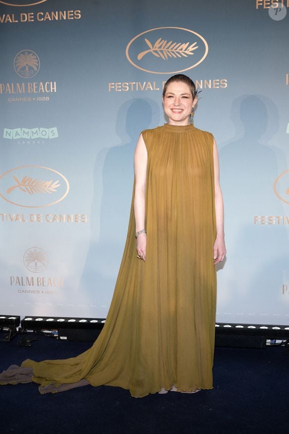 Emilie Dequenne assiste à la cérémonie d'ouverture du dîner de gala officiel lors de la 77e édition du Festival de Cannes au Casino Le Palm Beach, le 14 mai 2024 à Cannes, France. Photo by David NIVIERE/ABACAPRESS.COM