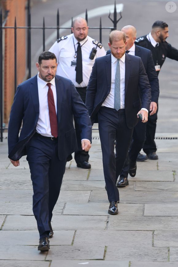 Le prince Harry arrivant à la Haute Cour de justice britannique, à Londres, le 8 avril 2025
©GOFF INF / BESTIMAGE