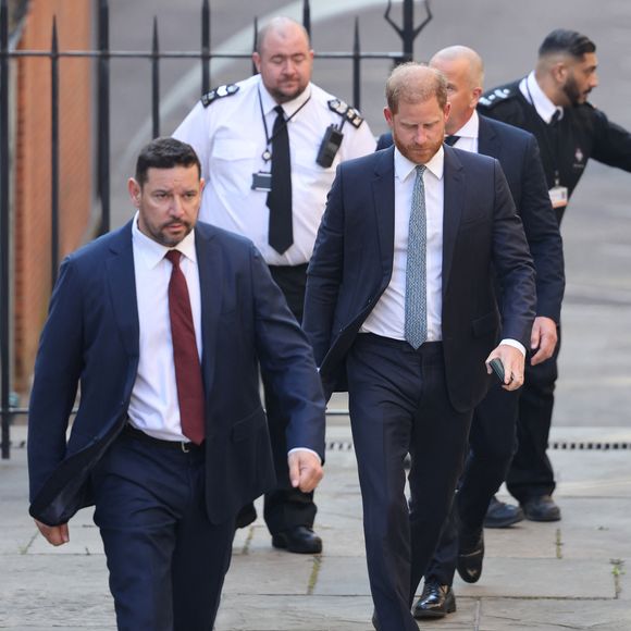 Le prince Harry arrivant à la Haute Cour de justice britannique, à Londres, le 8 avril 2025
©GOFF INF / BESTIMAGE
