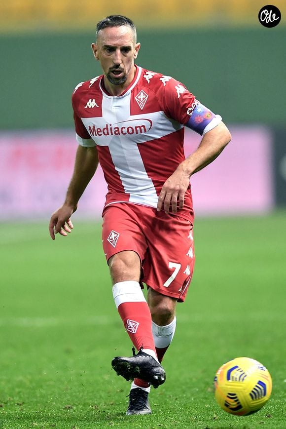 Franck Ribery - Match de football opposant Parma à Fiorentina, Serie A à Parme le 7 novembre 2020. Image Sport /Panoramic / Bestimage